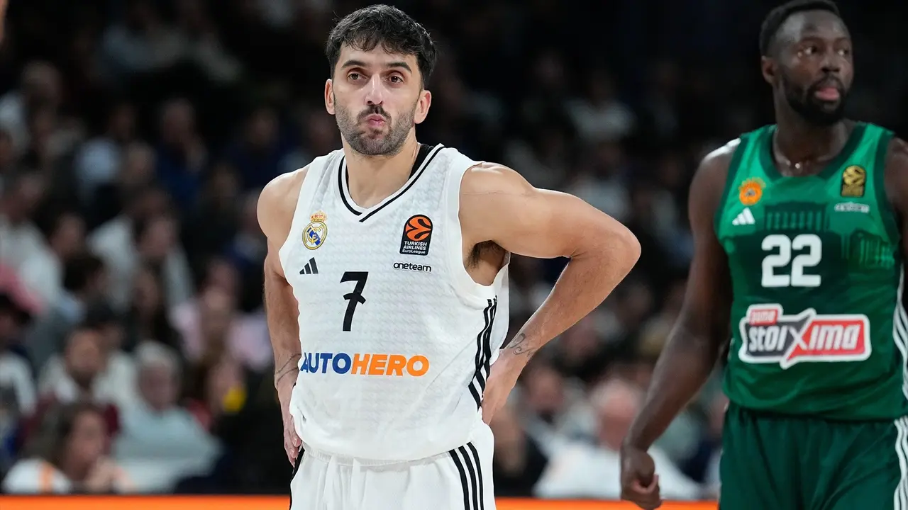 Facu Campazzo durante el partido frente al Panathinaikos. / EP