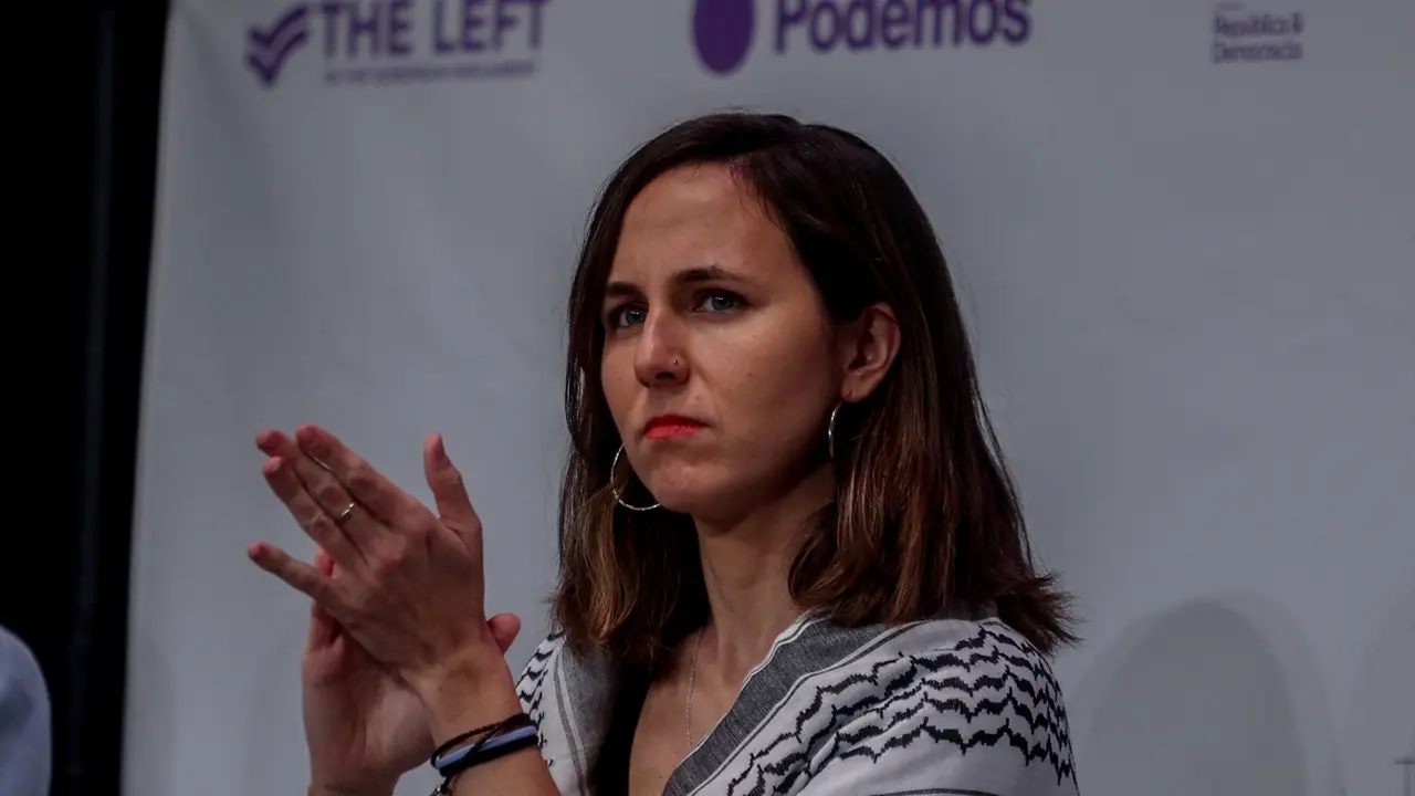 La secretaria general de Podemos, Ione Belarra. Ricardo Rubio