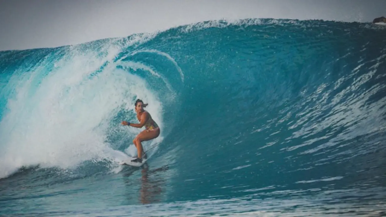 La surfista italiana, Giulia Manfrini. / instagram
