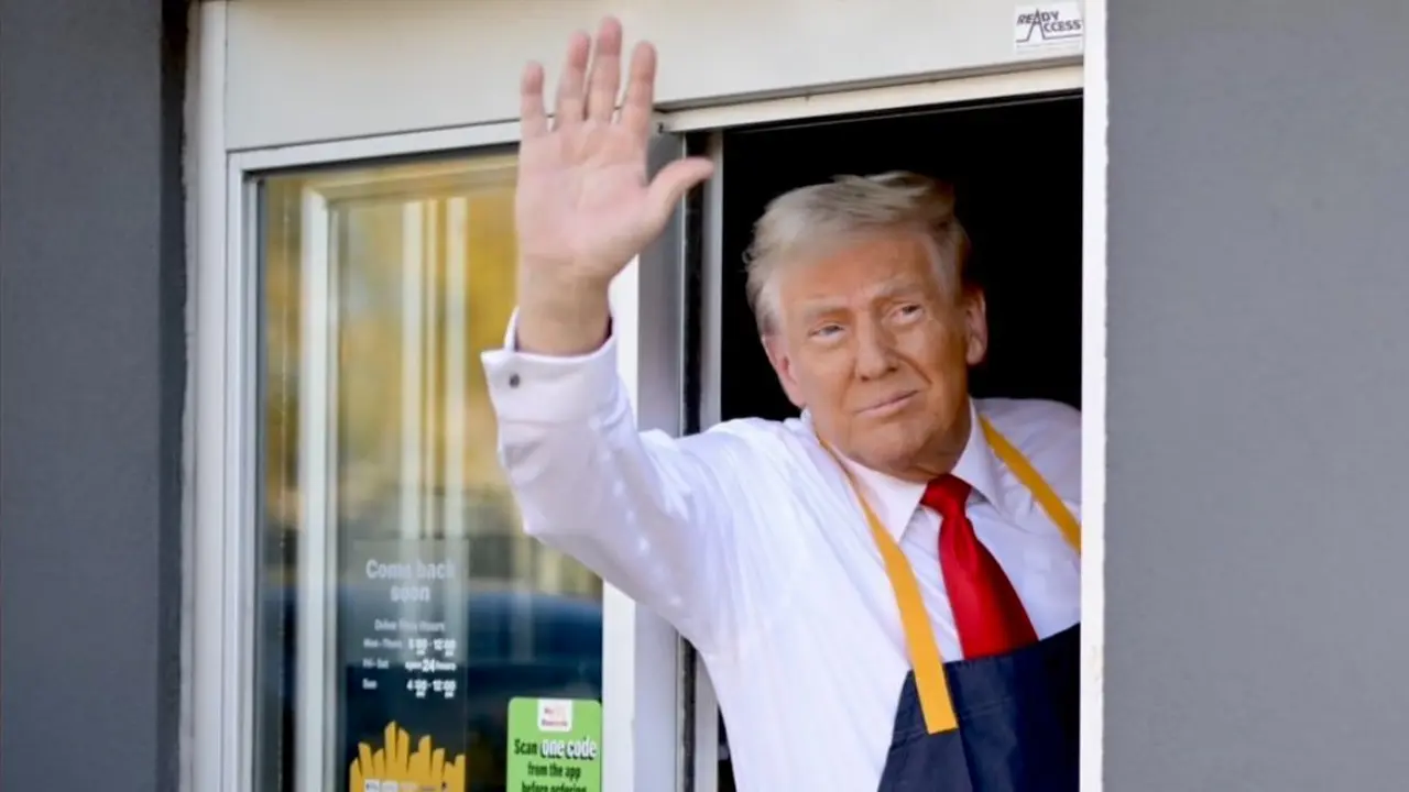 El candidato republicano, Donald Trump, en un acto de campa&ntilde;a. / Red social X