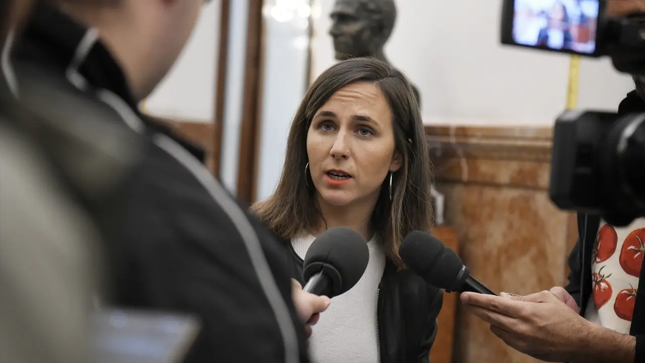 La secretaria general de Podemos, Ione Belarra. / Fernando S&aacute;nchez