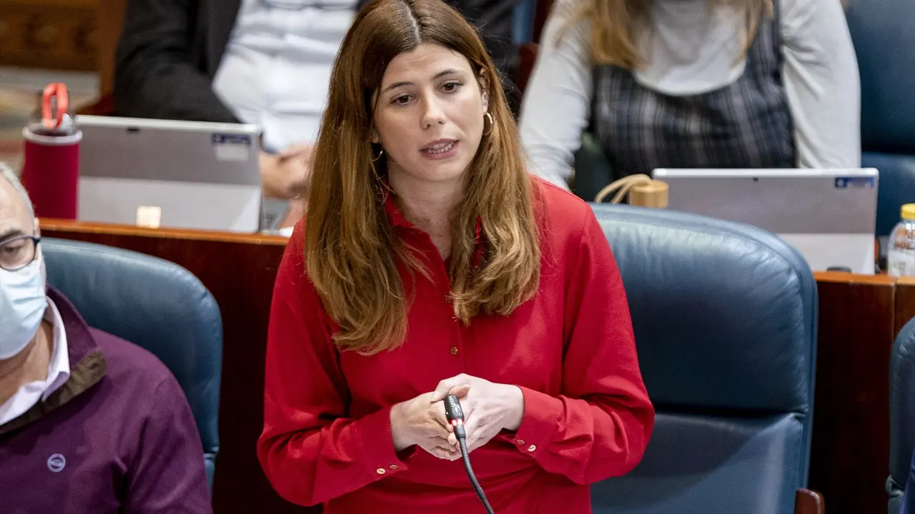 La diputada de M&aacute;s Madrid, Loreto Arenillas G&oacute;mez. / A. P&eacute;rez Meca / Archivo
