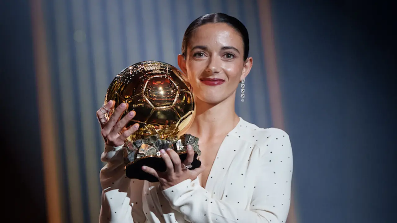 Aitana Bonmati se lleva su segundo Bal&oacute;n de Oro. / FCB