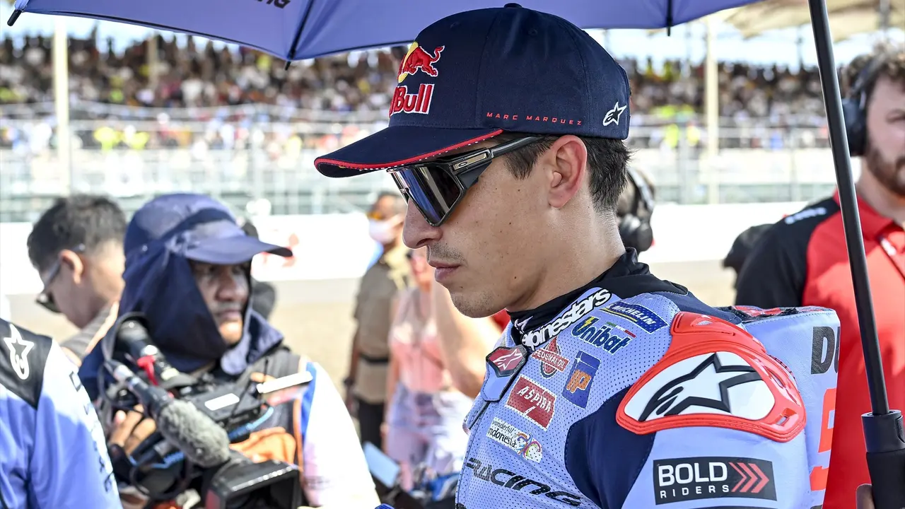 Marc M&aacute;rquez antes de una carrera en el mundial de este a&ntilde;o. / EP