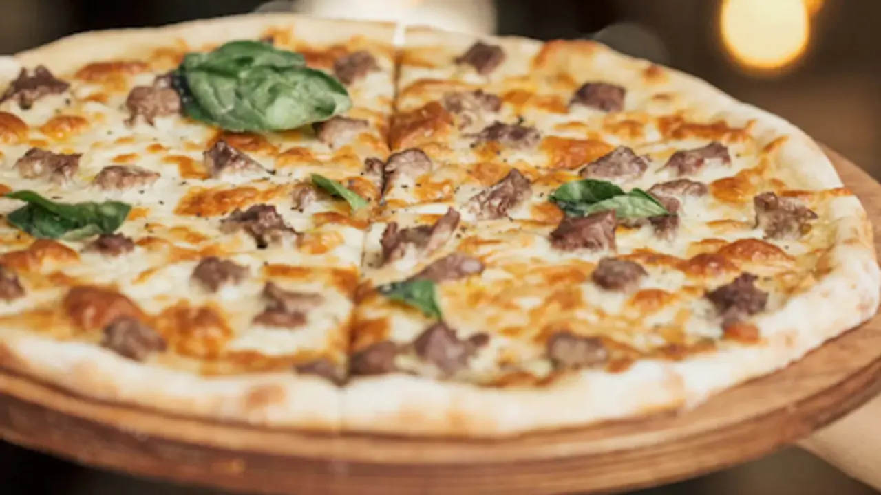 Una pizza de Sibaritas. / S.B