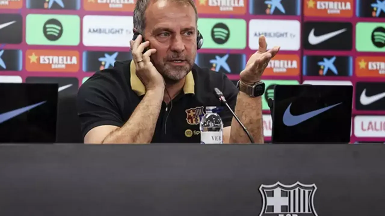 El t&eacute;cnico del Barcelona, Hansi Flick. / EP