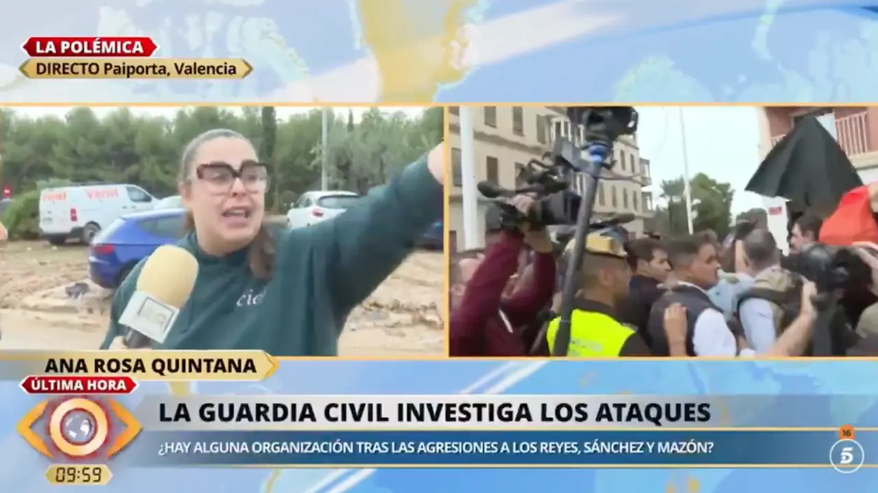 Una v&iacute;ctima de la DANA en Valencia, entre l&aacute;grimas, denuncia la politizaci&oacute;n de la tragedia: "Aqu&iacute; los primeros en ayudar fueron ellos, los vecinos, sin c&aacute;maras ni fotos".