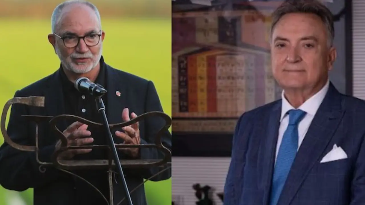 Los empresarios, Vicente Taranc&oacute;n, fundador de Luanvi, y Miguel Burdeos, proveedor de Mercadona. / EP