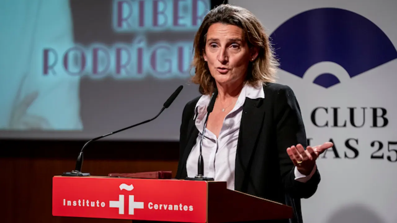 La vicepresidenta tercera y ministra para la Transici&oacute;n Ecol&oacute;gica y el Reto Demogr&aacute;fico, Teresa Ribera. / EP