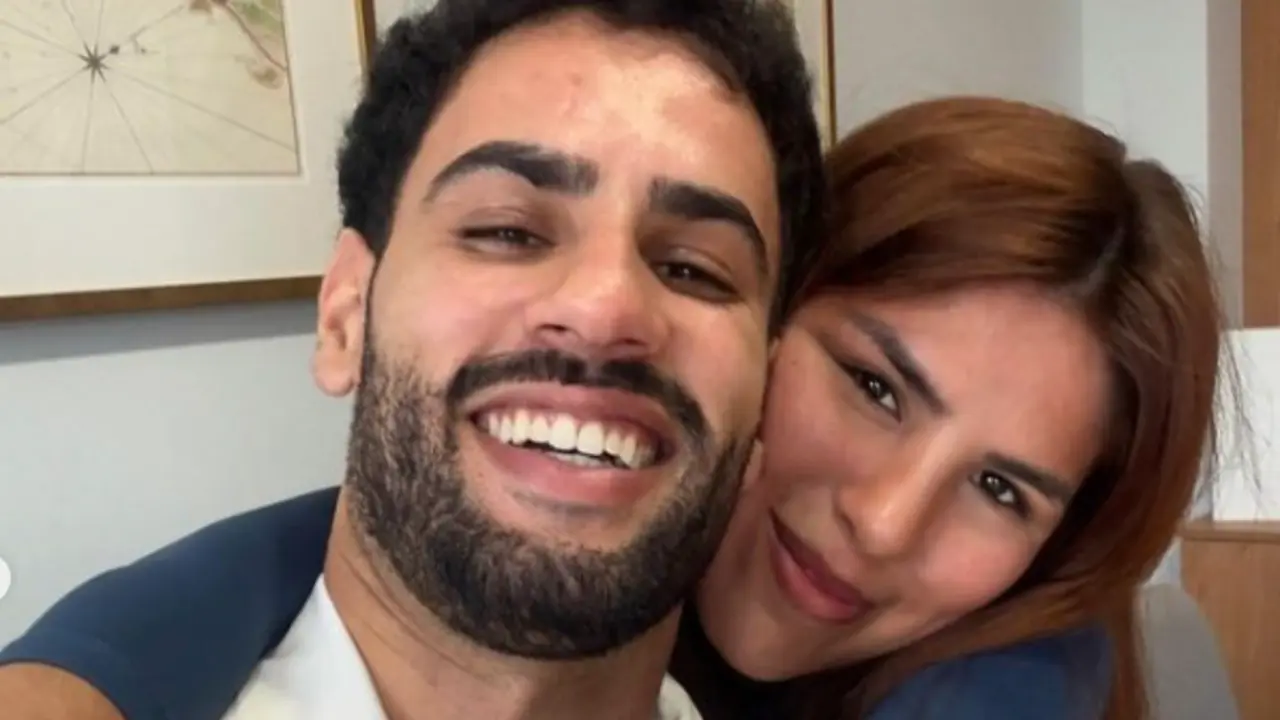 Isa Pantoja y su pareja, Asraf Beno. / IG