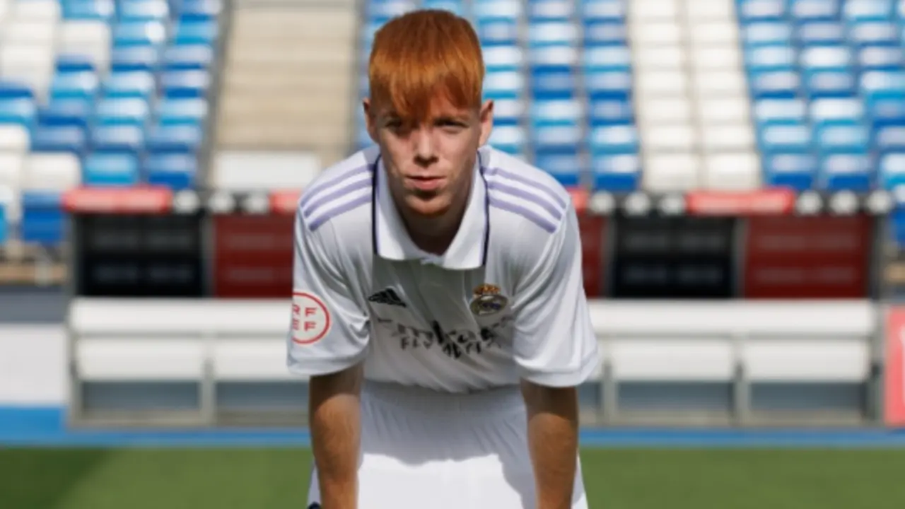 El joven futbolista del Real Madrid, Marc Cucal&oacute;n. / IG