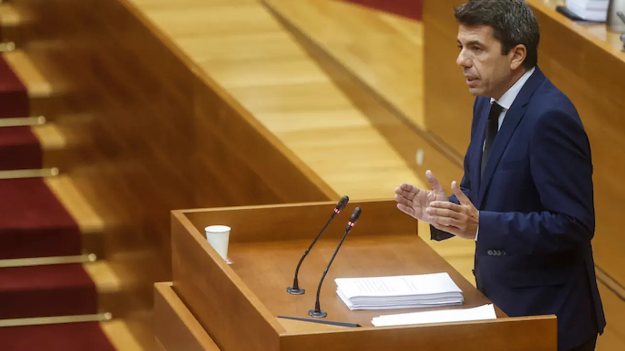 El presidente de la Generalitat Valenciana, Carlos Maz&oacute;n. / EP