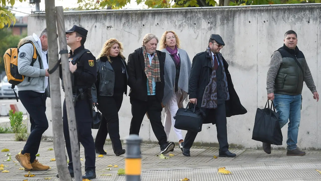 El narcotraficante gallego, Jos&eacute; Ram&oacute;n Prado Bugallo, conocido como Sito Mi&ntilde;anco, a su llegada a la Audiencia Nacional. / Gustavo Valiente