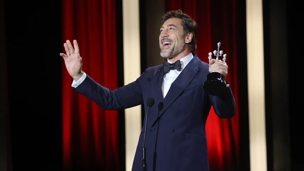 Javier Bardem durante la Gala de Inauguraci&oacute;n del Festival de San Sebasti&aacute;n. / Ra&uacute;l Terrel