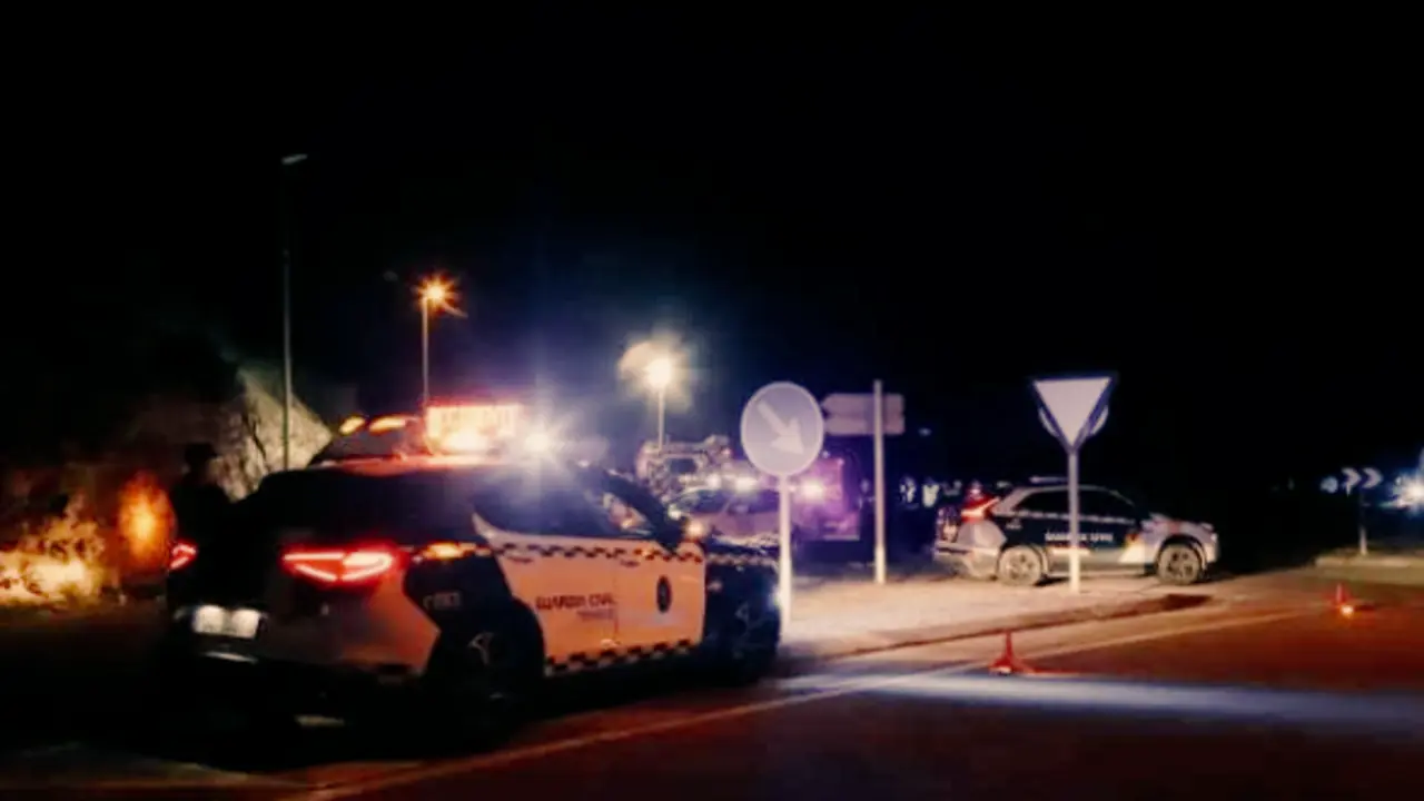 El lugar del siniestro mortal. | Redacci&oacute;n Sucesos