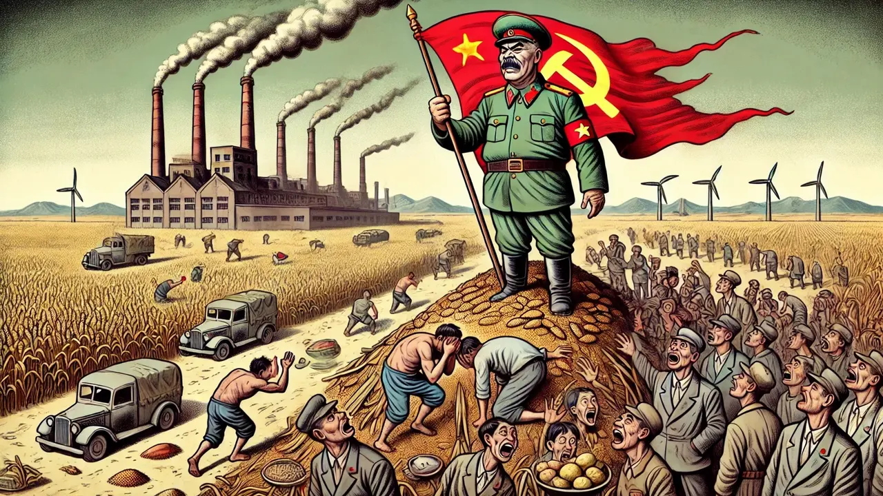 La hambruna roja.