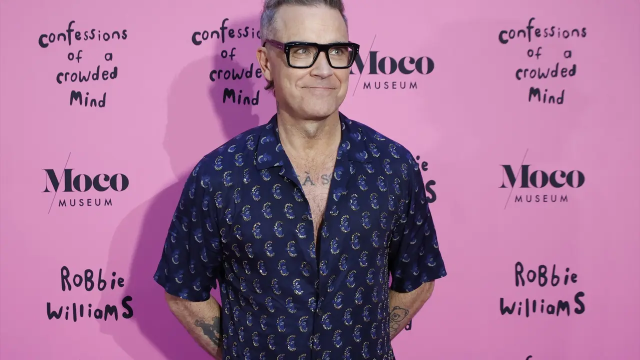 El cantante Robbie Williams. EP