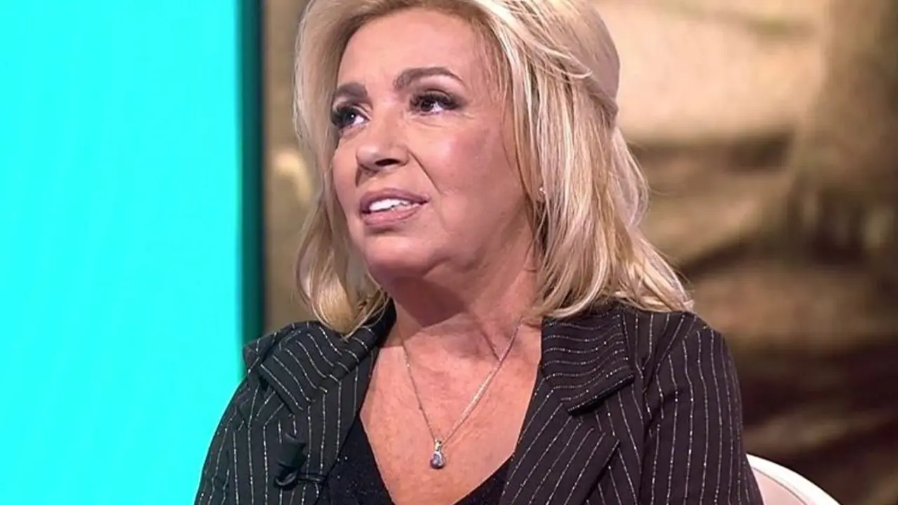 Carmen Borrego durante un programa de televisi&oacute;n. EP / Archivo