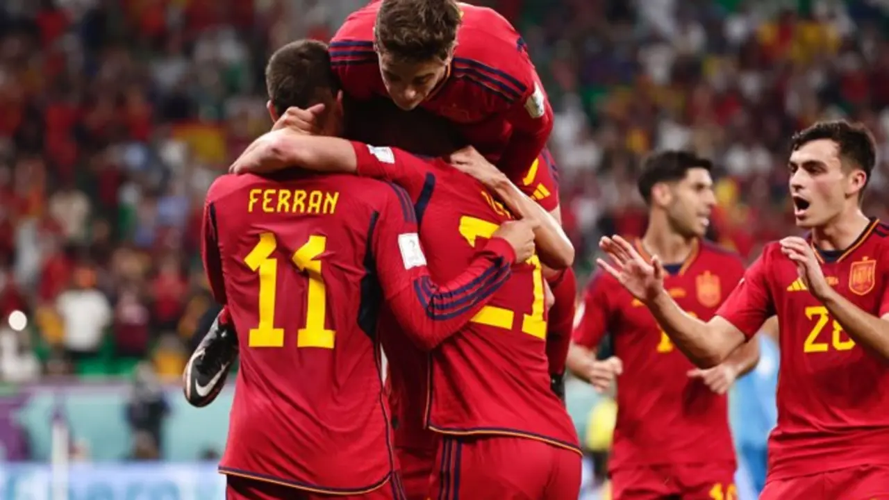 Los jugadores de Espa&ntilde;a en el Mundial de Qatar. / EP