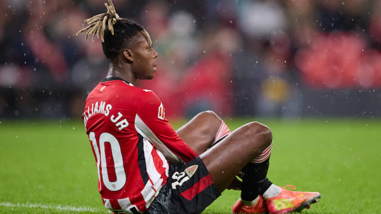El jugador del Athletic Club, Nico Williams. / EP