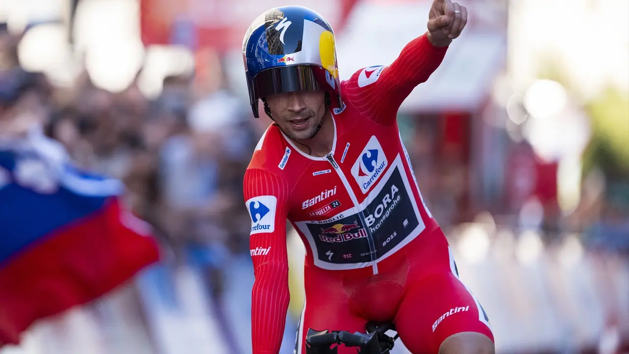 El ciclista esloveno, Primoz Roglic. / Alberto Gardin