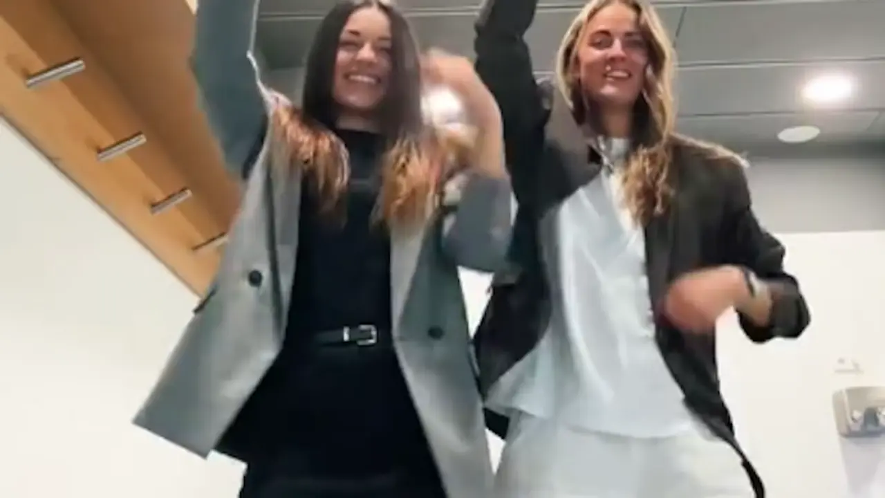 Carla Camacho y Caroline Moller. / Tiktok