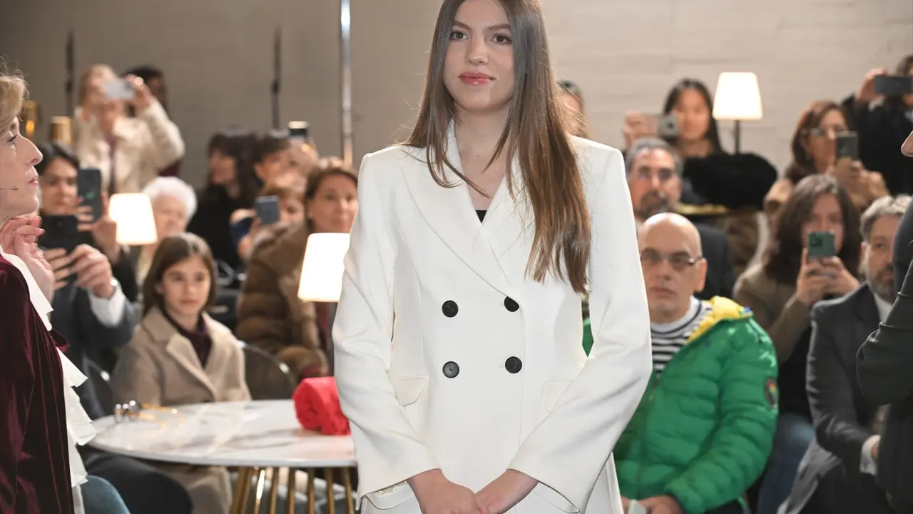La Infanta Sof&iacute;a en la entrega de los Premios Objetivo Patrimonio. / Jos&eacute; Oliva