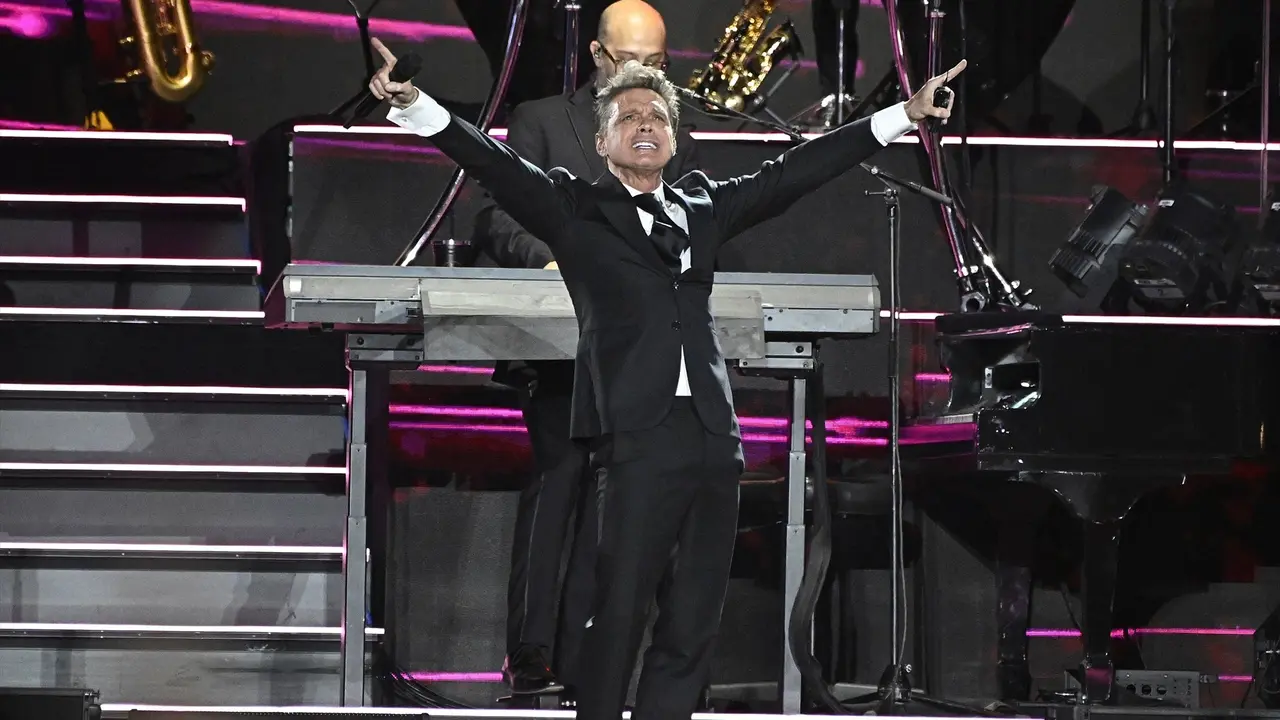 Luis Miguel durante un concierto. EP / Archivo
