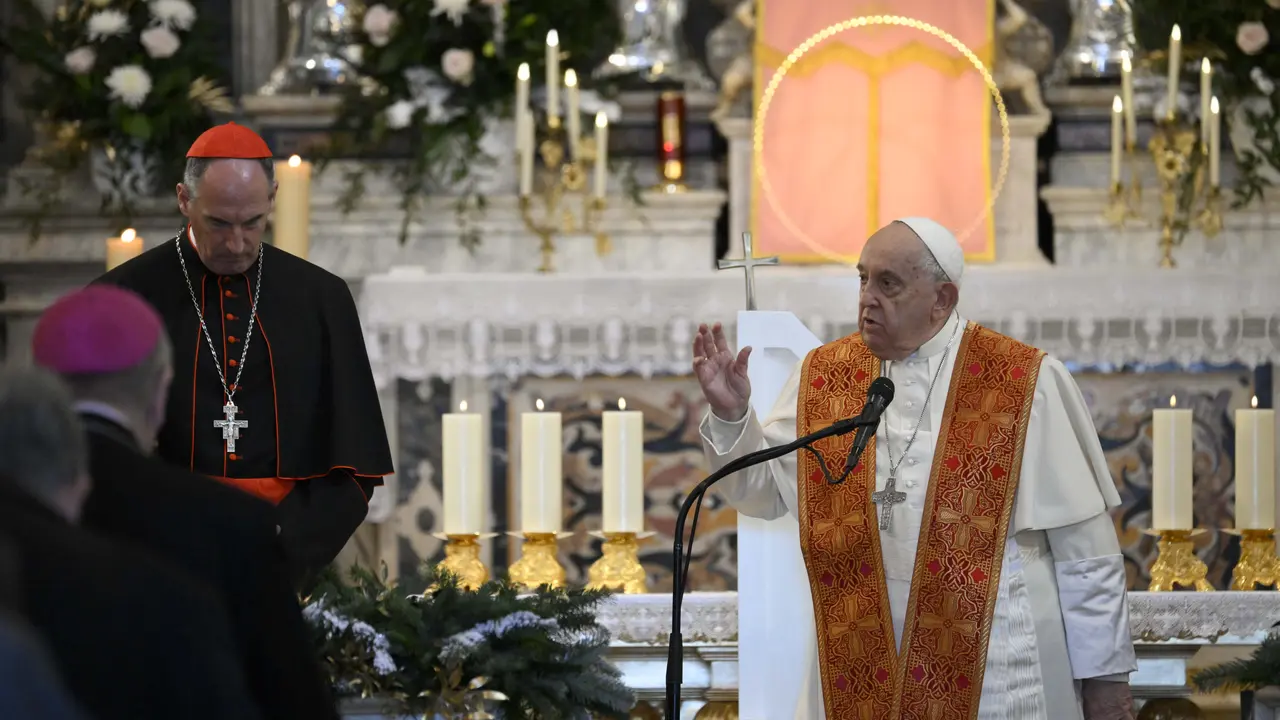 El Papa Francisco, este domingo en C&oacute;rcega. / EP