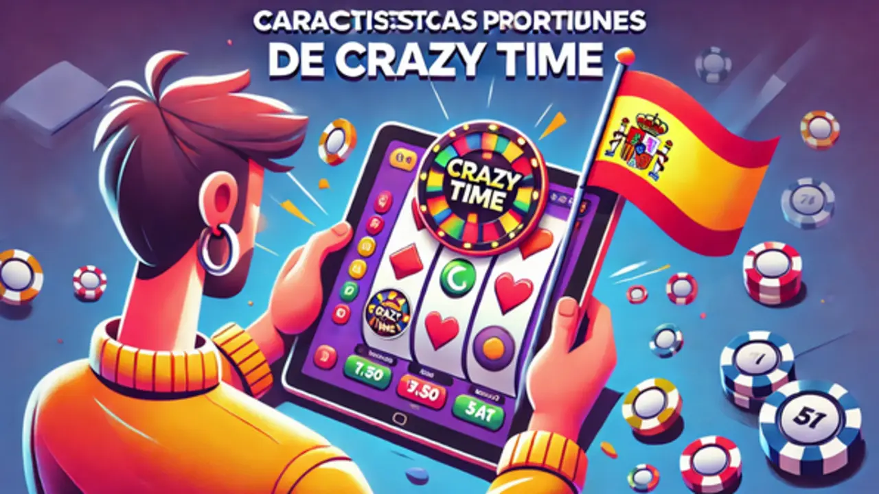 Caracter&iacute;sticas principales de Crazy Time