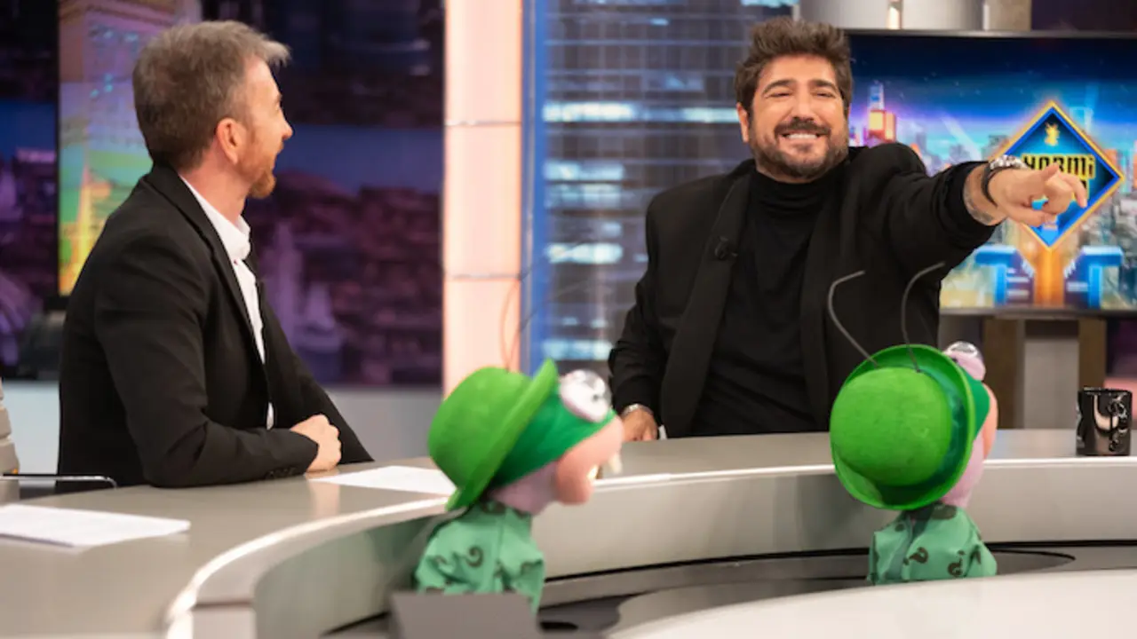 Antonio Orozco en 'El Hormiguero'. / Red X