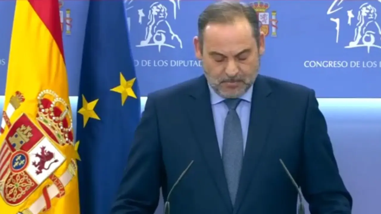Jos&eacute; Luis &Aacute;balos en el Congreso de los diputados. / A.E.