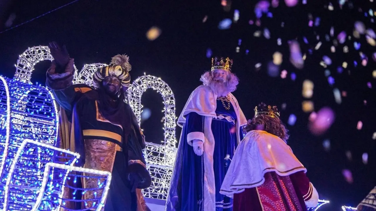 Sus majestades, los Reyes Magos de Oriente. EP / Archivo