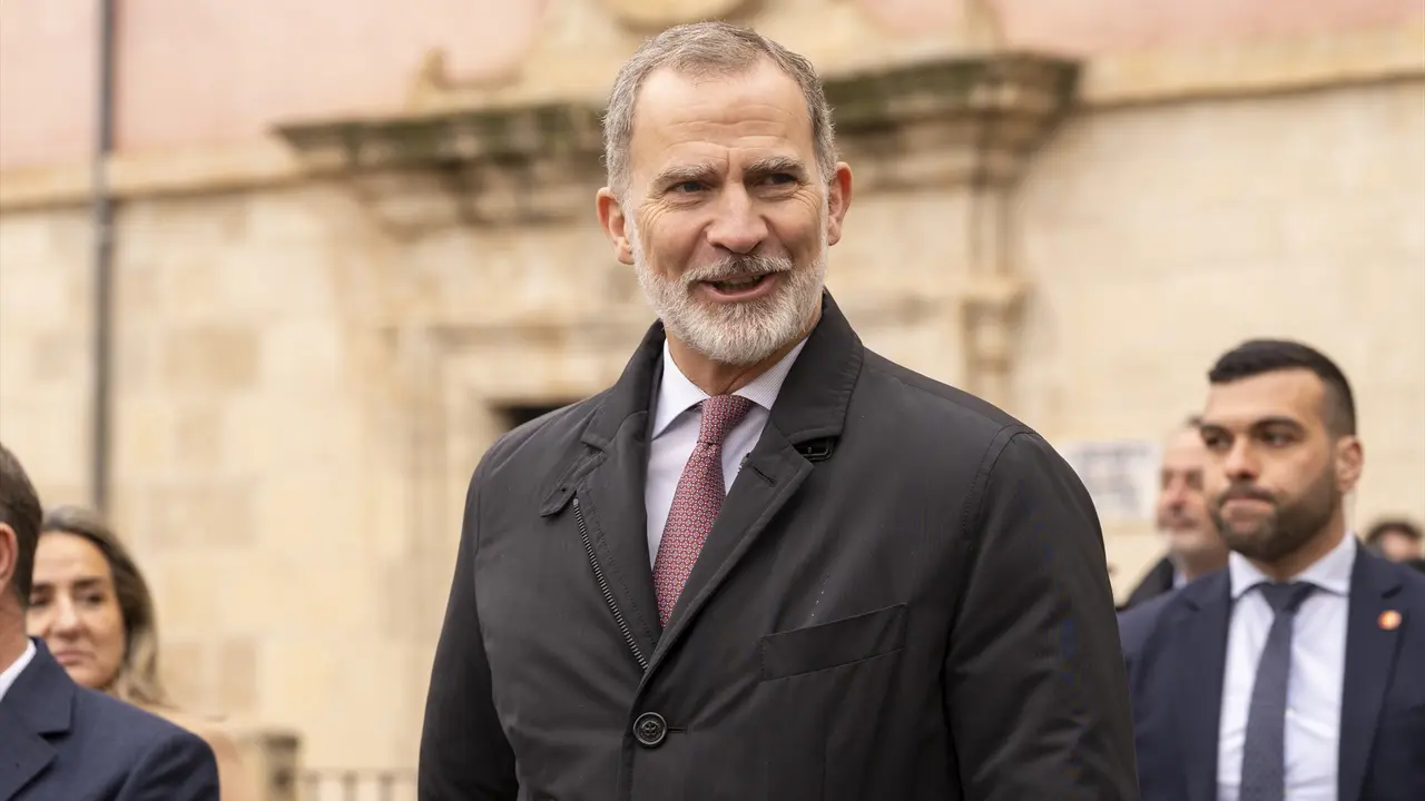 El Rey, Felipe VI, durante un acto el pasado mes de diciembre. / Lola Pineda