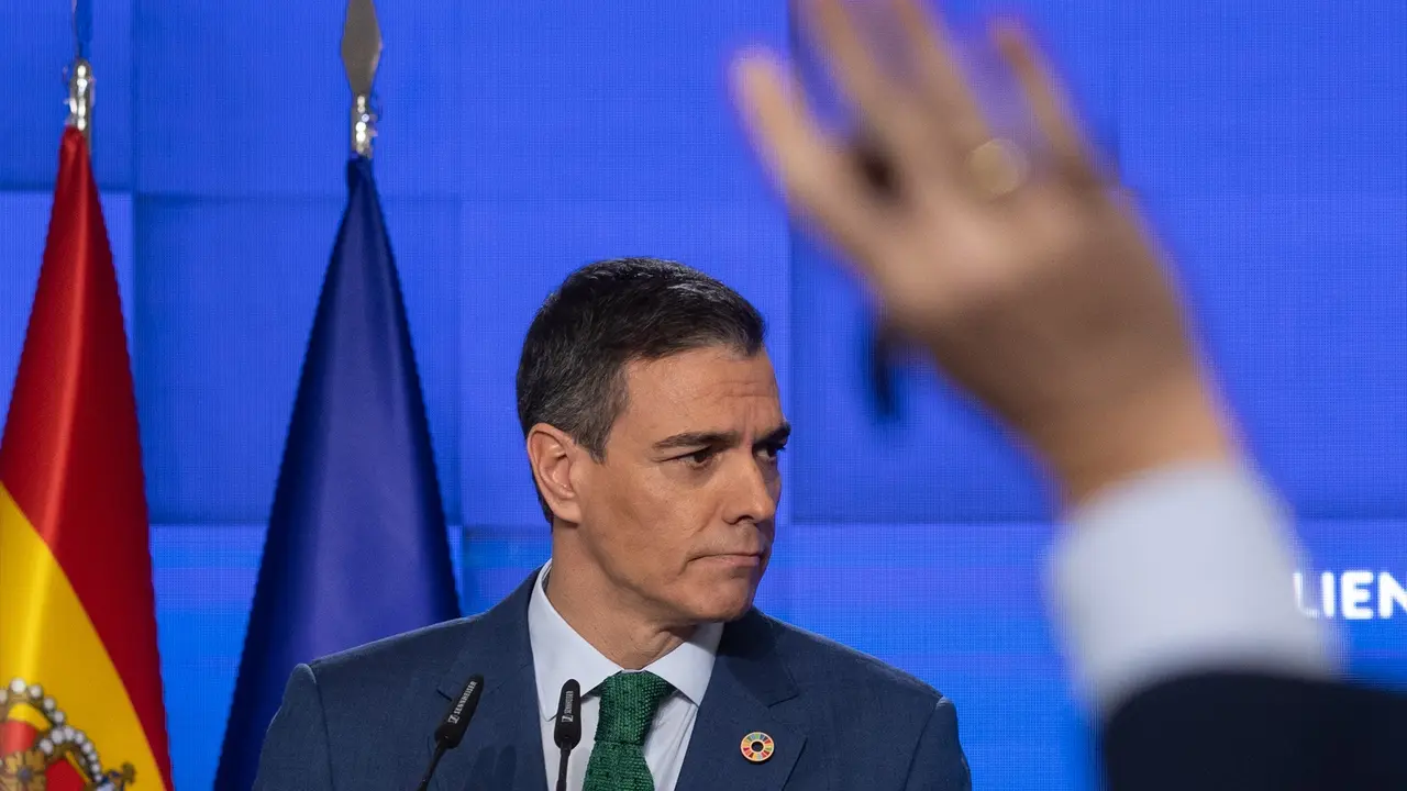 El presidente del Gobierno, Pedro S&aacute;nchez, durante una rueda de prensa posterior a la reuni&oacute;n del Consejo de Ministros. / Alejandro Mart&iacute;nez V&eacute;lez