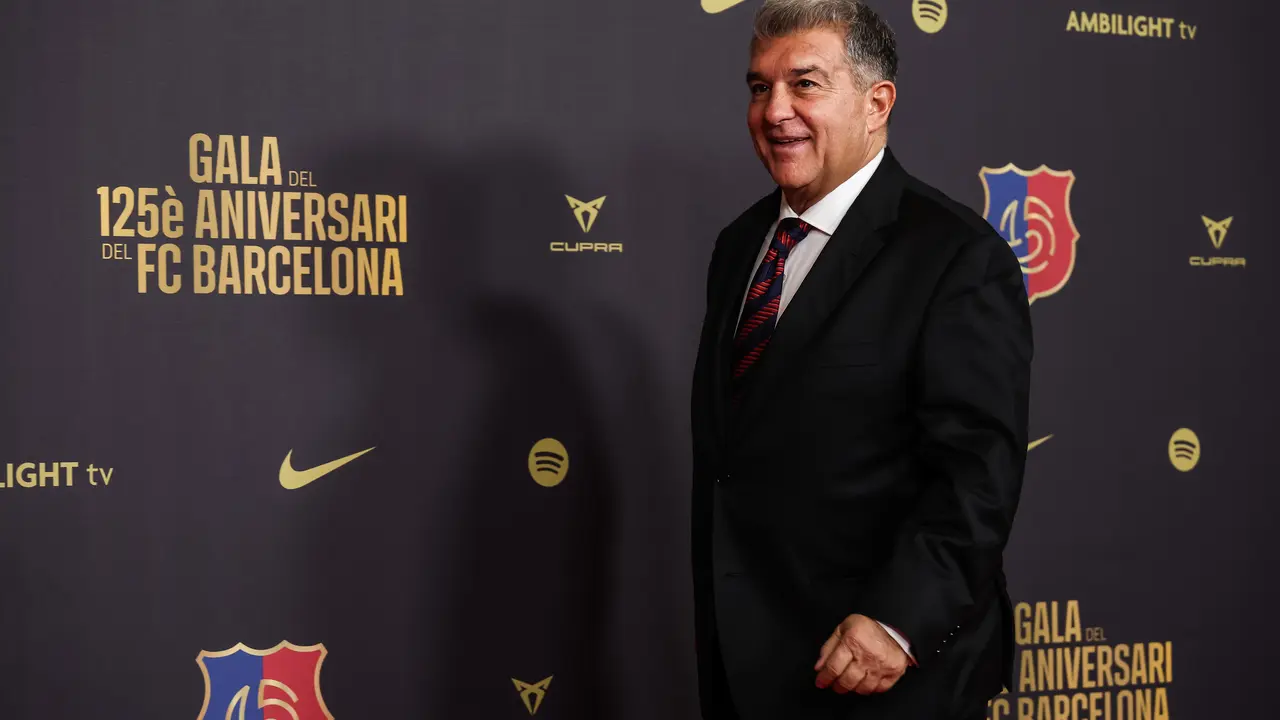 El presidente del FC Barcelona, Joan Laporta. / EP
