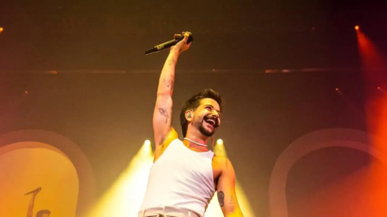 Camilo durante un concierto. / IG
