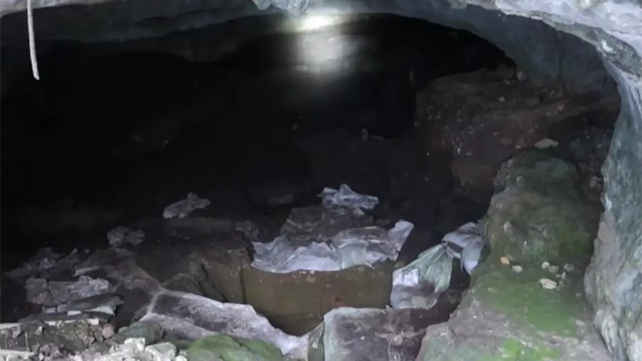 La cueva de Mor&iacute;n, en Villaescusa. / RRSS