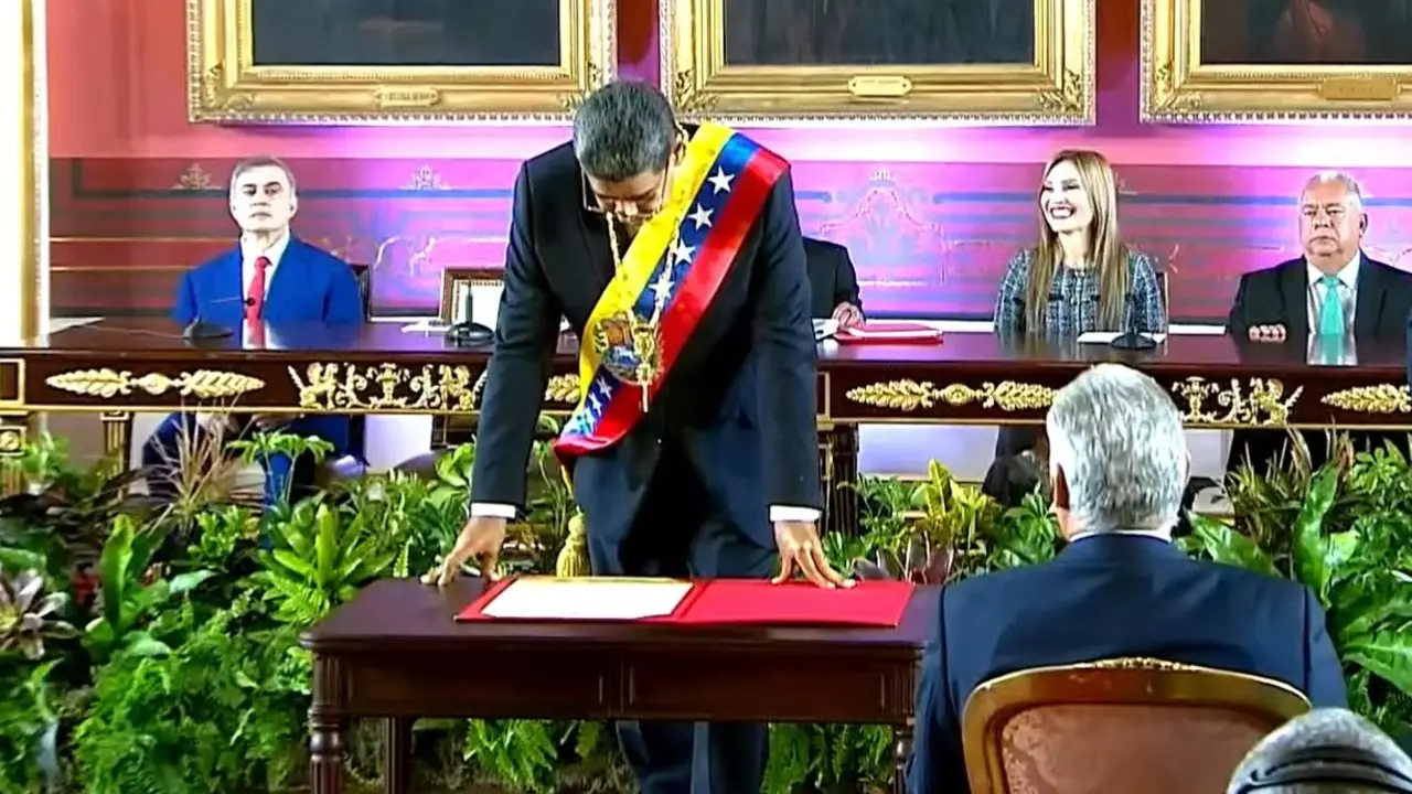 Nicol&aacute;s Maduro toma posesi&oacute;n como presidente de Venezuela. / EP