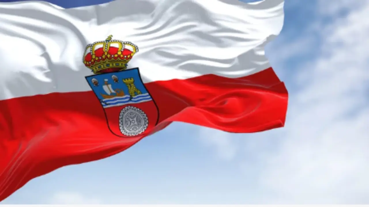 La bandera de Cantabria. / A.S.