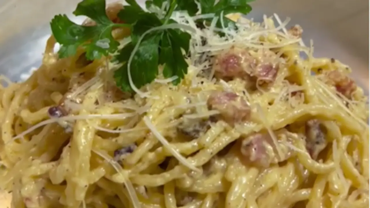 La pizza carbonara de Quo Vadis. / IG