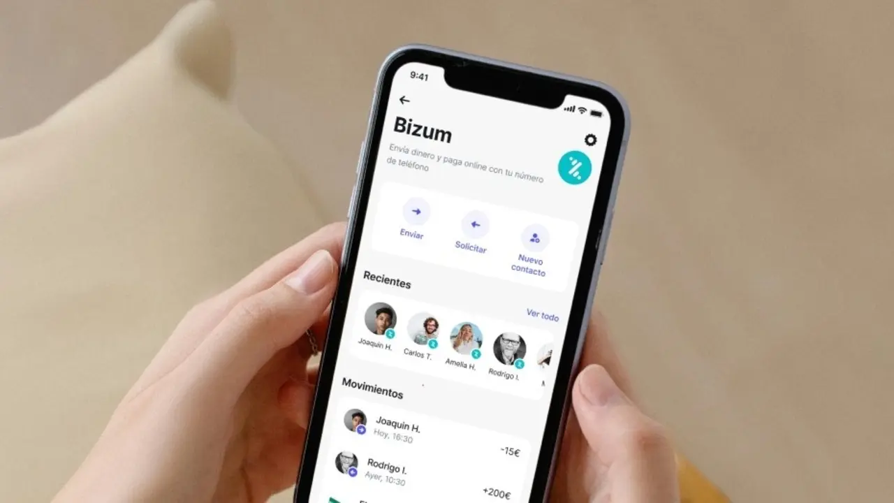Bizum en la app de Revolut. / EP