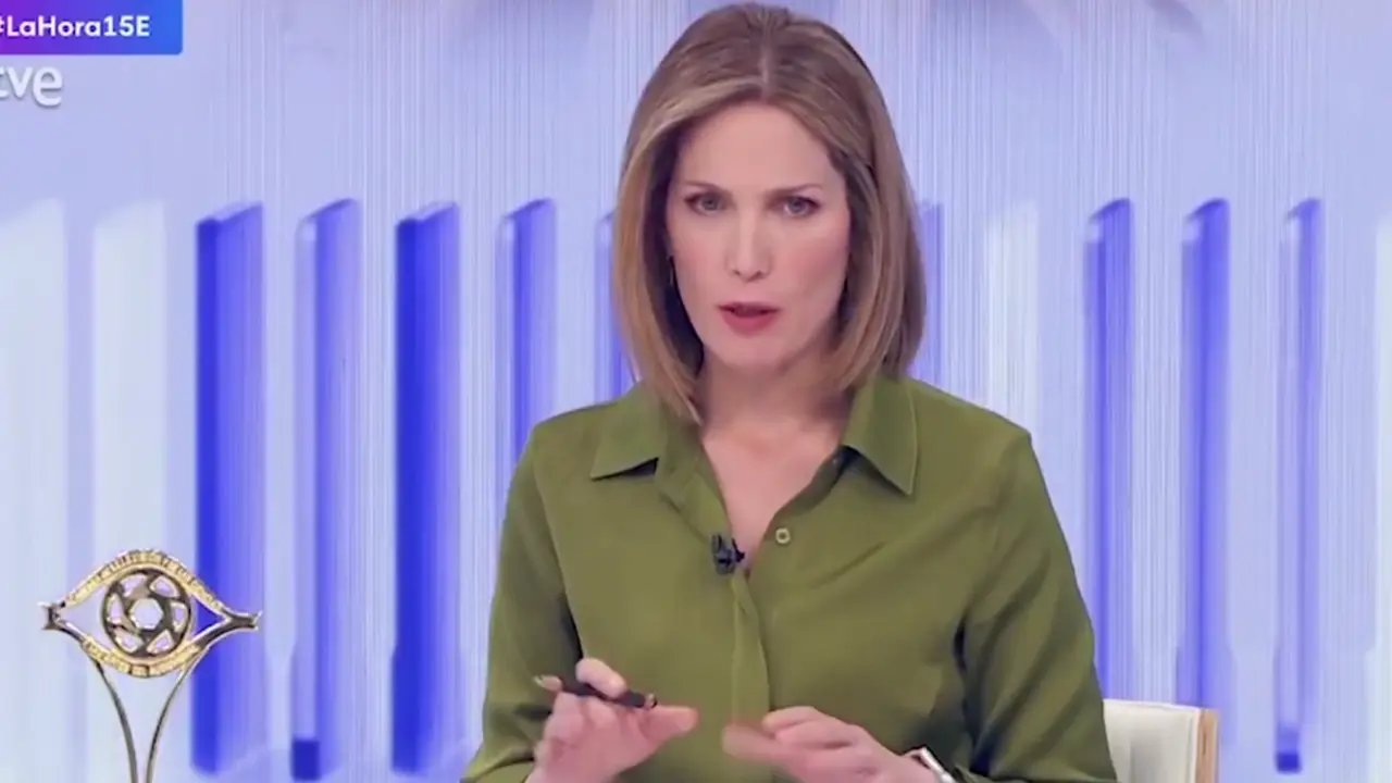 Silvia Intxaurrondo durante un programa. / Red X