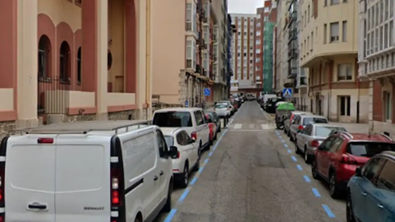 La calle Juan de la Cosa en Santander en la actualidad. / A.E