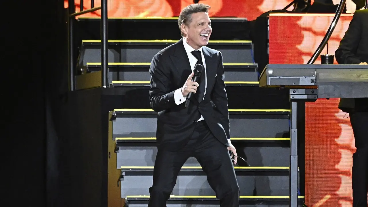 Luis Miguel durante su concierto en el Santiago Bernab&eacute;u. EP / Archivo