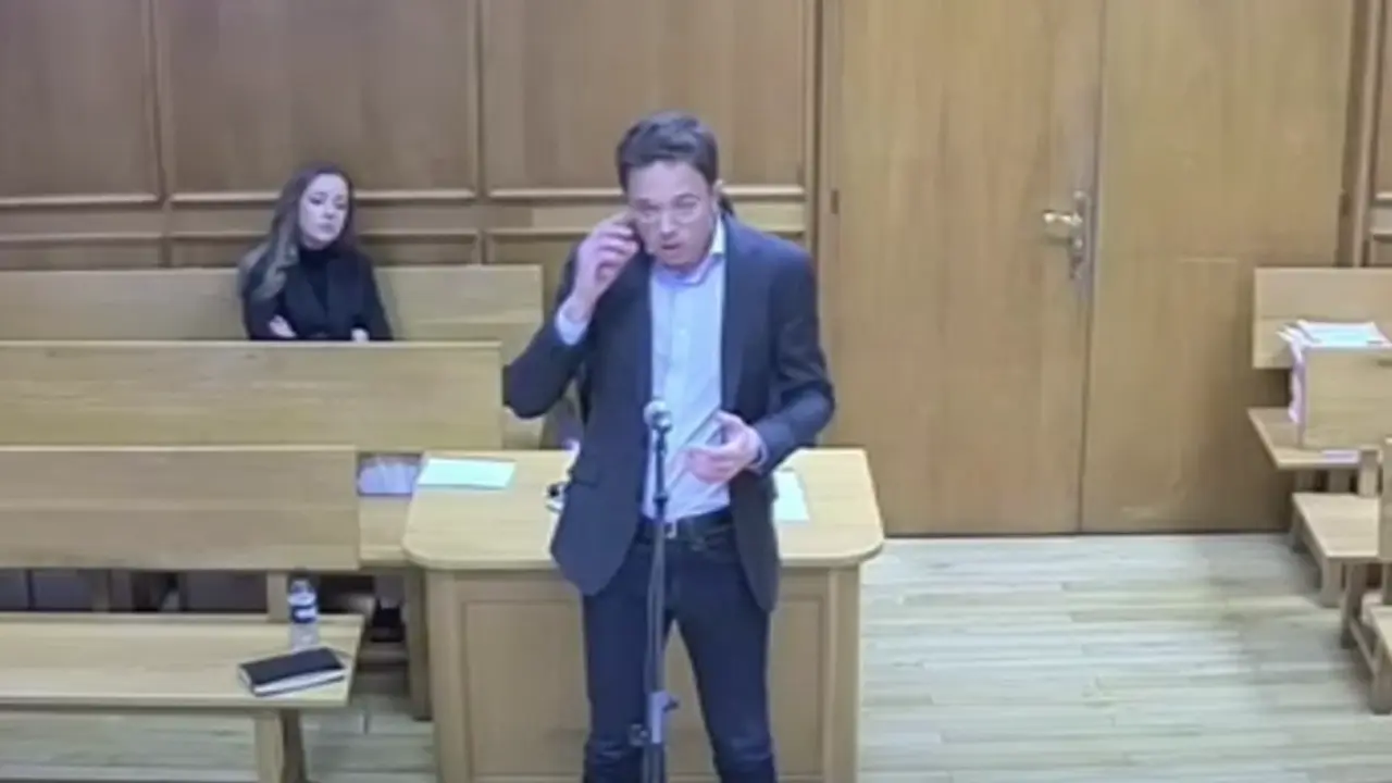 Errej&oacute;n durante su declaraci&oacute;n ante el juez. / RRSS