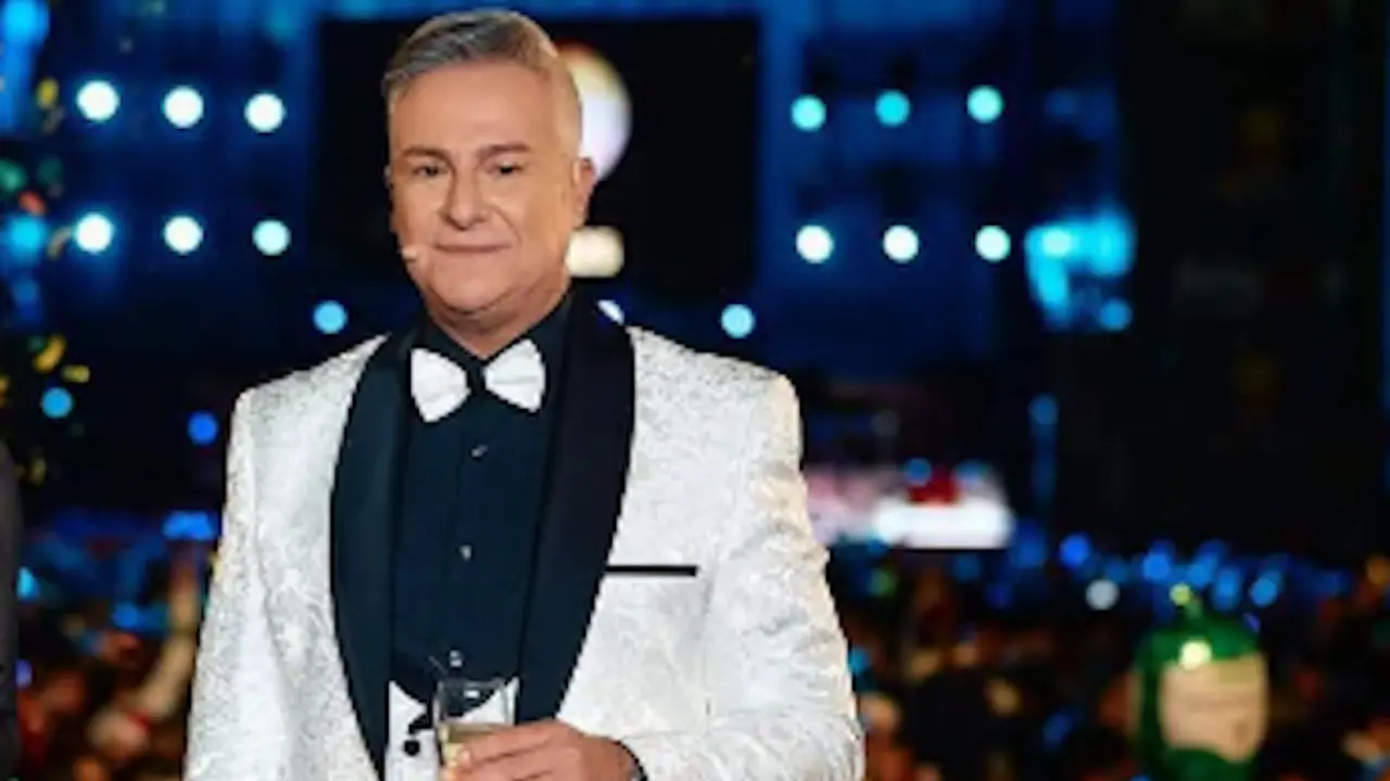 Roberto Herrera durante las campanadas 2024. / IG