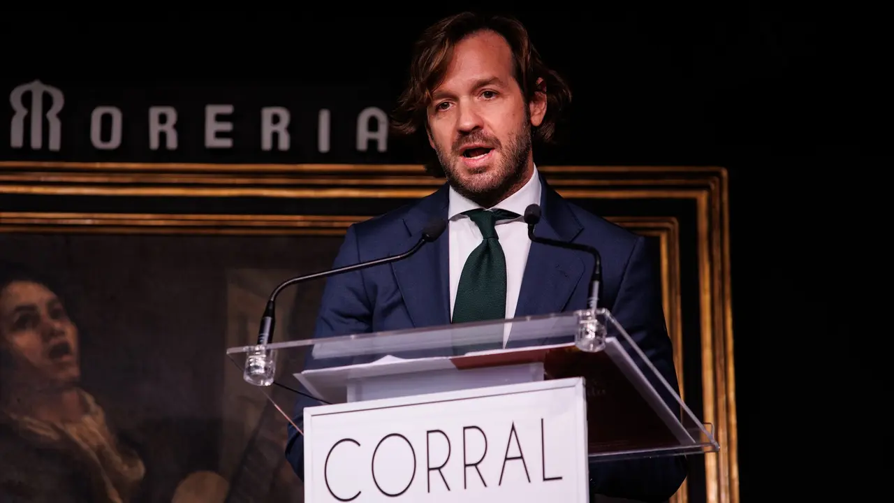 El empresario Rosauro Varo interviene tras recibir el Premio Alma de Andaluc&iacute;a. / Alejandro Mart&iacute;nez V&eacute;lez