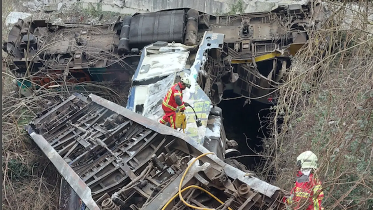 Servicios de emergencias en el lugar del incidente. / 112