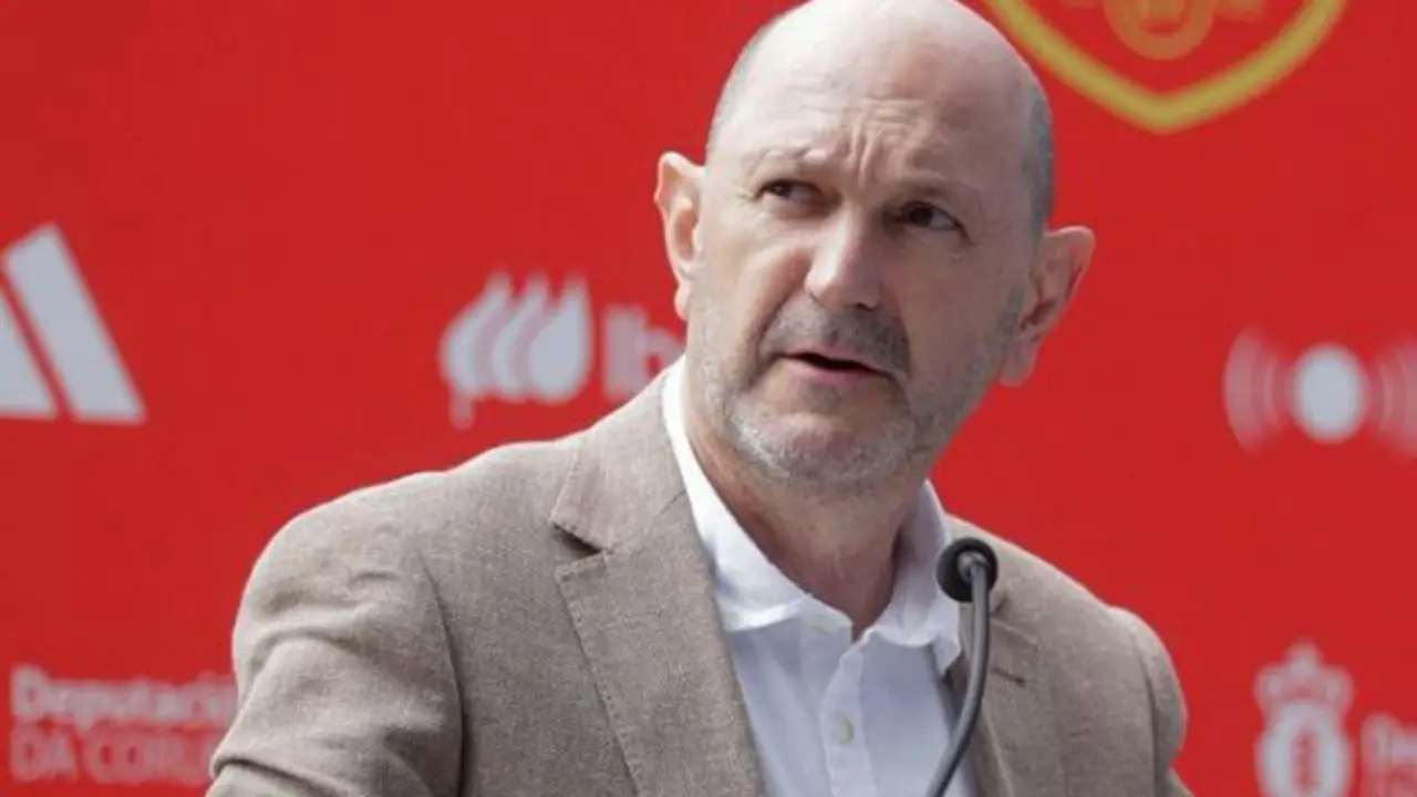 Rafael Louz&aacute;n, presidente de la Federaci&oacute;n Espa&ntilde;ola de F&uacute;tbol. / EP